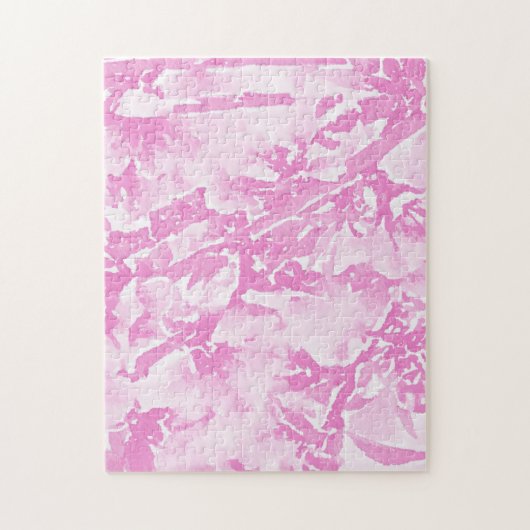 Schwieriges Pink Cherry Blossom Puzzle (Vertikal)