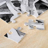 Schwieriges Puzzle botanischer Weißeis-Pflanze (Seite)