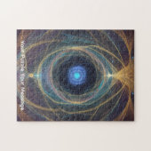 Schwieriges Puzzle "Cosmic Swirls" (Horizontal)