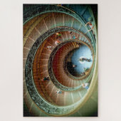 Schwieriges Vatikan Spiraltreppen 3-D Artwork Puzz Puzzle (Vertikal)