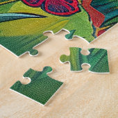 Schwieriges Whimsical Floral Light House Puzzle (Seite)