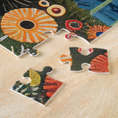 Schwieriges Whimsical Floral Light House Puzzle (Seite)