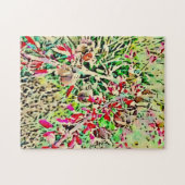 Schwieriges Wüste Red Yucca Puzzle (Horizontal)