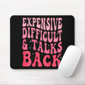 Schwierigkeiten und Gespräche zum Muttertag Mousepad (Mit Mouse)
