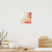 Schwierit Road Lead To Beautiful Destinationen Poster (Küche)