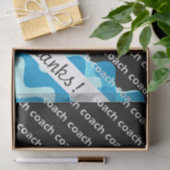 Schwimm-Coach oder Tauchcoach dank Tissue Paper Seidenpapier (Geschenk)