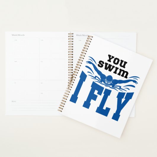 Schwimm, dass ich fliege Schmetterling Stroke Planer (Anzeige)