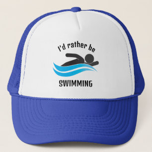Schwimm-Design-Hut Truckerkappe