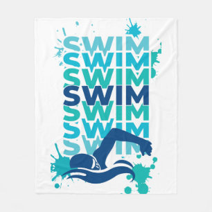 Schwimm-Fleece-Decke Fleecedecke