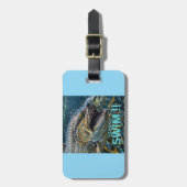 Schwimm! Gepäckanhänger (Vorderseite vertikal)