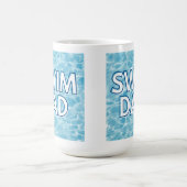 Schwimm-Papa-Kaffeetasse Kaffeetasse (Mittel)