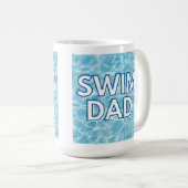 Schwimm-Papa-Kaffeetasse Kaffeetasse (VorderseiteRechts)
