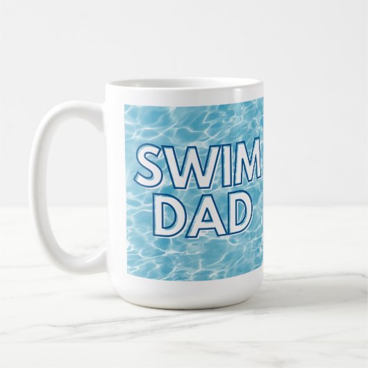 Schwimm-Papa-Kaffeetasse Kaffeetasse (Links)