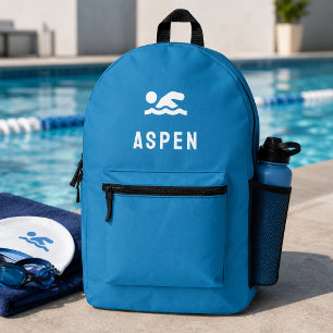 Schwimm-Rucksack   Schwimmer-Name Pool-Set Sportta Bedruckter Rucksack