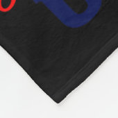 Schwimm-Support-Team-Flagge USA-Pool-Schwimmer Fleecedecke (Ecke)