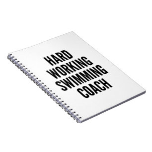 Schwimm-Trainer Notizblock