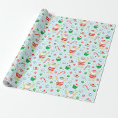 Schwimm-Weihnachtsgeschenk Geschenkpapier (Ungerollt)