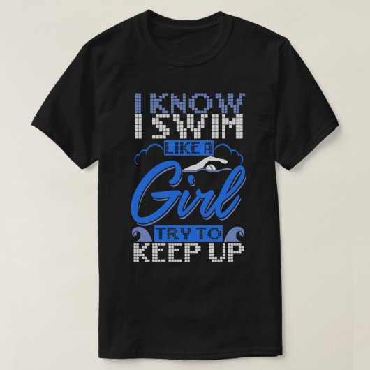 Schwimmbad 4 T-Shirt (Design vorne)
