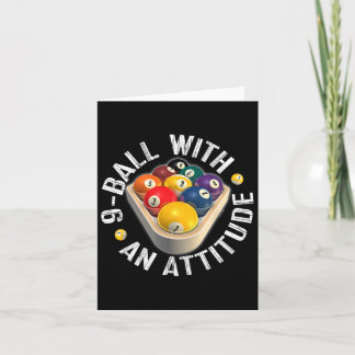 Schwimmbad 9 Ball mit Shirt Karte