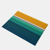 Schwimmbad Abstrakte Kunst Fußmatte (Schrägansicht)