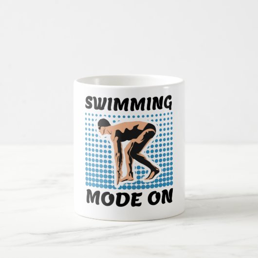 Schwimmbad auf - Pool Lover Kaffeetasse (Mittel)
