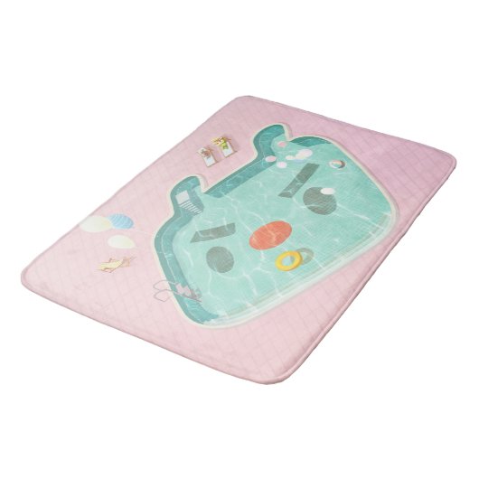 Schwimmbad Badematte (Schrägansicht)