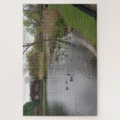 Schwimmbad & Birds Jigsaw Puzzle (Vertikal)