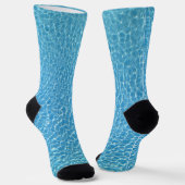 Schwimmbad Blue Rippling Wasser Socken (Gewinkelt)