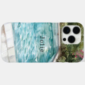 Schwimmbad Case-Mate iPhone Hülle (Rückseite (Horizontal))