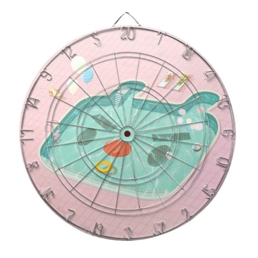 Schwimmbad Dartscheibe (vorne)