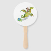 Schwimmbad Fächer (Rückseite)