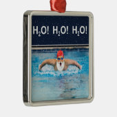 Schwimmbad Feriengeschenke Keramik Ornament Aus Metall (Rechts)