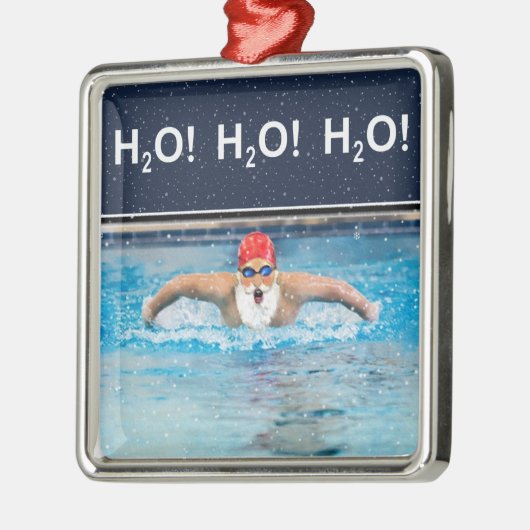 Schwimmbad Feriengeschenke Keramik Ornament Aus Metall (Links)