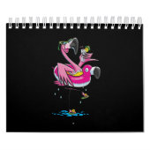 Schwimmbad | Flamingo Go Schwimmbad Kalender (Titelbild)