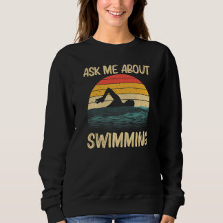 Schwimmbad für Männer Frauen Schwimmbad Sweatshirt