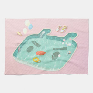 Schwimmbad Geschirrtuch