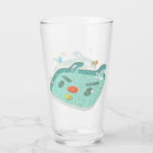 Schwimmbad Glas (Rückseite)