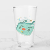 Schwimmbad Glas (Vorderseite)