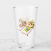 Schwimmbad Glas (Rückseite)