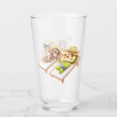 Schwimmbad Glas (Vorderseite)