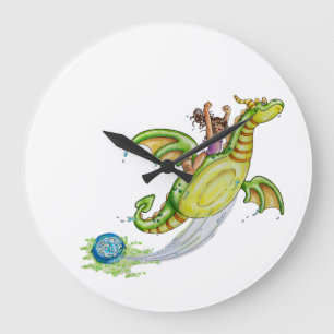 Schwimmbad Große Wanduhr