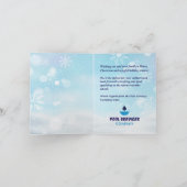 Schwimmbad im Winter Weihnachten (Innenseite)