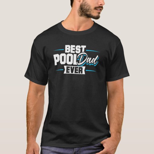 Schwimmbad Instandhaltung Instandsetzung Typ für d T-Shirt (Vorderseite)