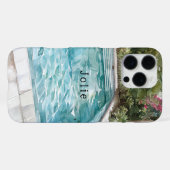 Schwimmbad iPhone Hülle (Rückseite (Horizontal))
