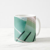 Schwimmbad Kaffeetasse (VorderseiteRechts)