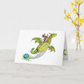 Schwimmbad Karte (Gelbe Blume)