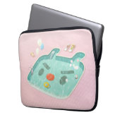 Schwimmbad Laptopschutzhülle (Vorderseite Links)