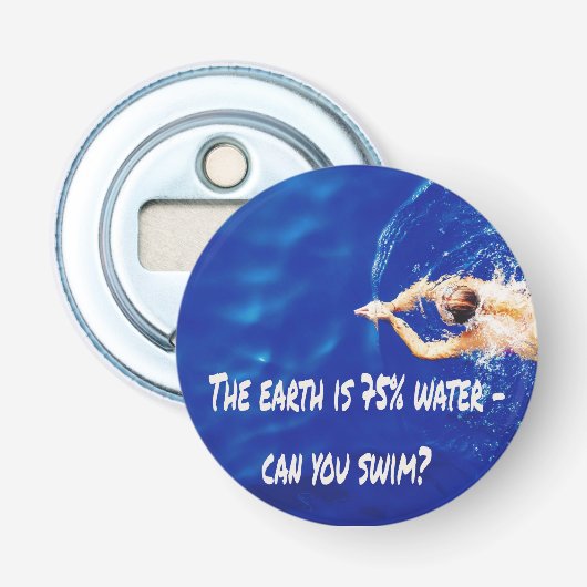Schwimmbad Liebe Schwimmbad Flaschenöffner (Vorderseite)