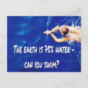 Schwimmbad Liebe Schwimmbad Postkarte