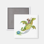 Schwimmbad Magnet (Vorderseite/Rückseite)